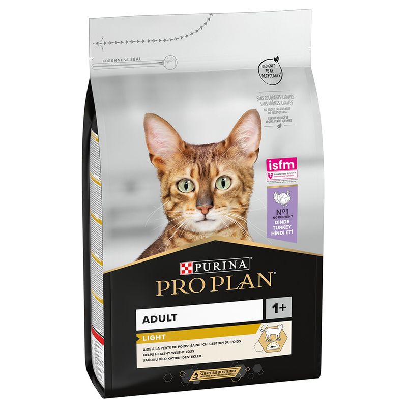 Purina PRO PLAN® Light Turkey Dry Cat Food, 10kg