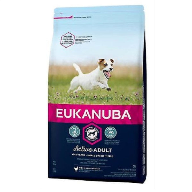 Eukanuba Adult Small Chicken Dry Dog Food, 2 kg