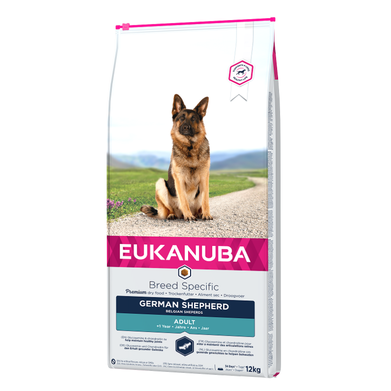Eukanuba Adult German Shepherd Dry Dog Food, 12 kg