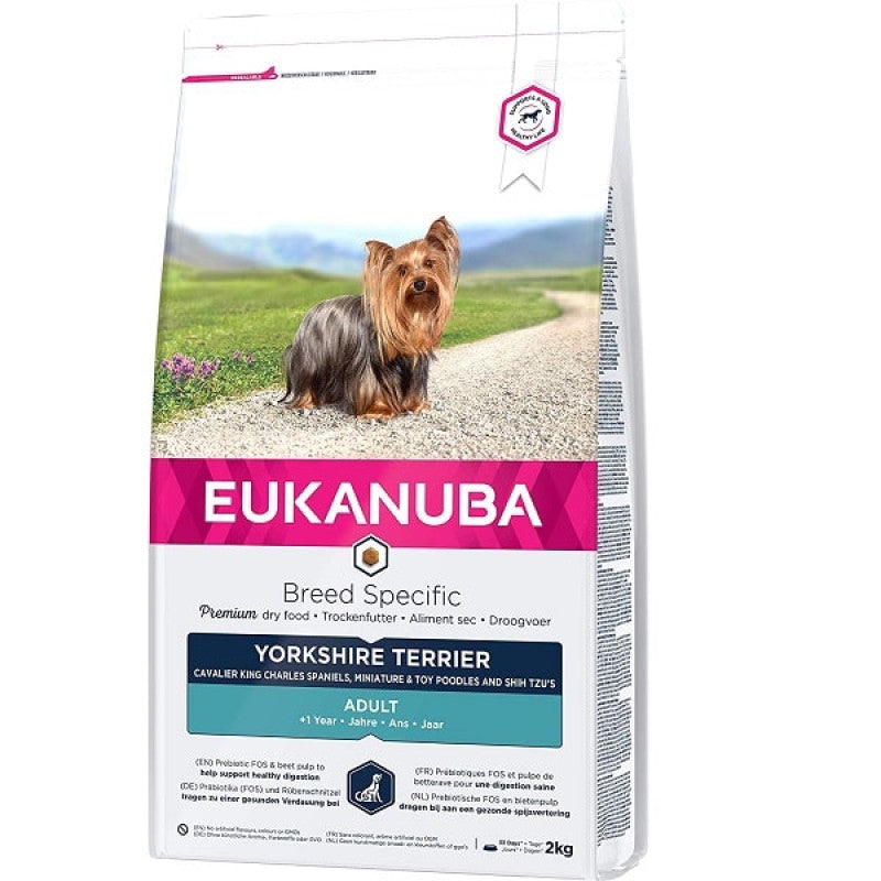 Eukanuba Vuxen Yorkshire Terrier, 2 kg