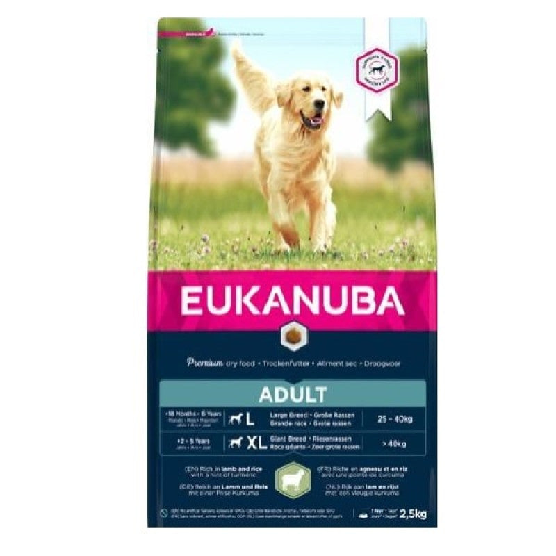 Eukanuba Adult Large Lamb and Rice, 18 kg