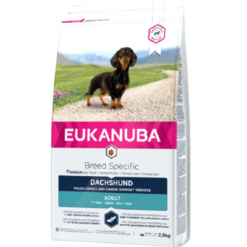 Eukanuba Adult Dry Dog Food with Chicken and Turkey, 2,5 kg