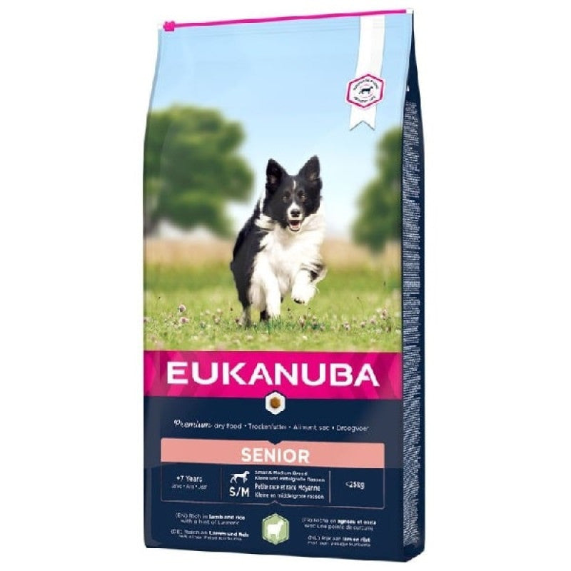 Eukanuba mogen och senior lamm och ris, 2.5 kg