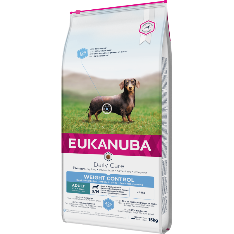 Eukanuba Adult Medium Chicken Light, 15 kg