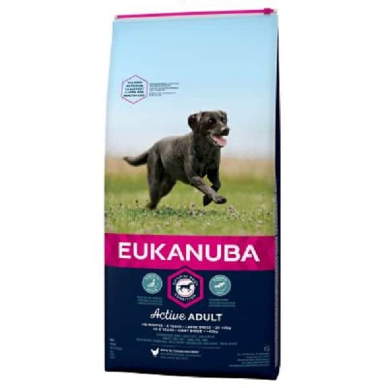 Eukanuba Vuxen Stor Kyckling, 16,5 kg