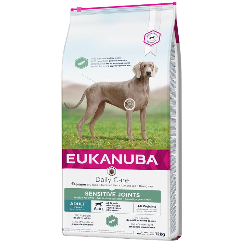 Eukanuba ADULT ALL SENJOINTS Dry Dog Food, 12 kg