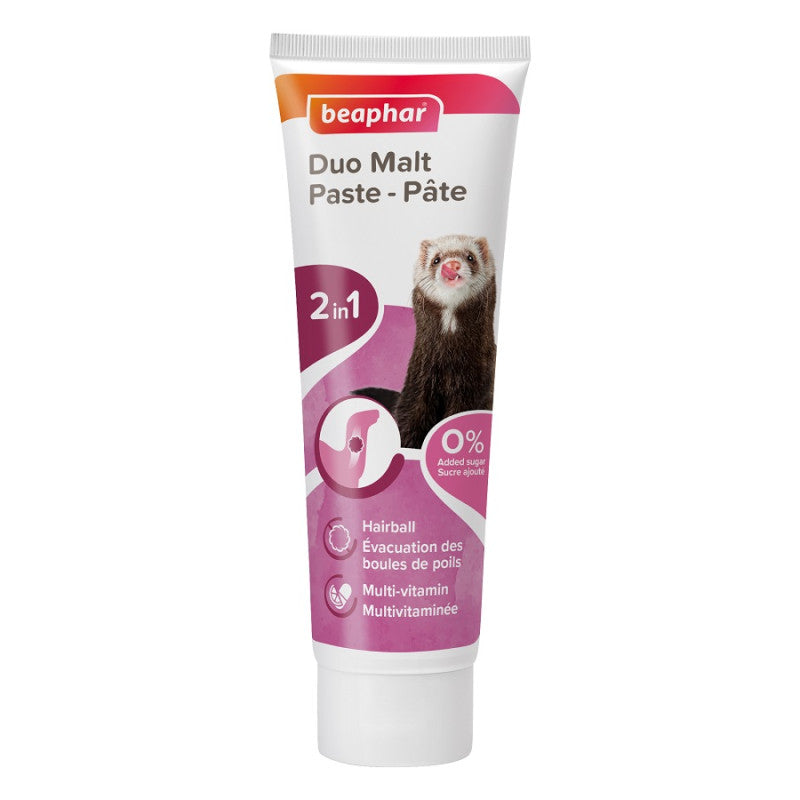 Beaphar Duo-Malt paste for ferrets 100g Malt and Vitamin Paste