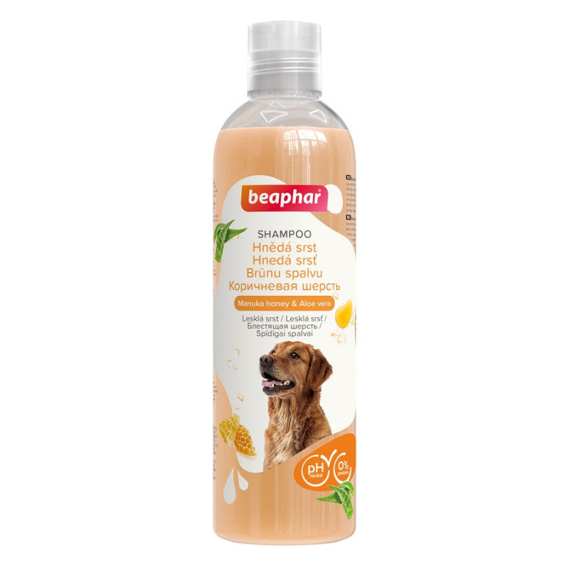 Beaphar Braunfell-Shampoo für Hunde, 250 ml