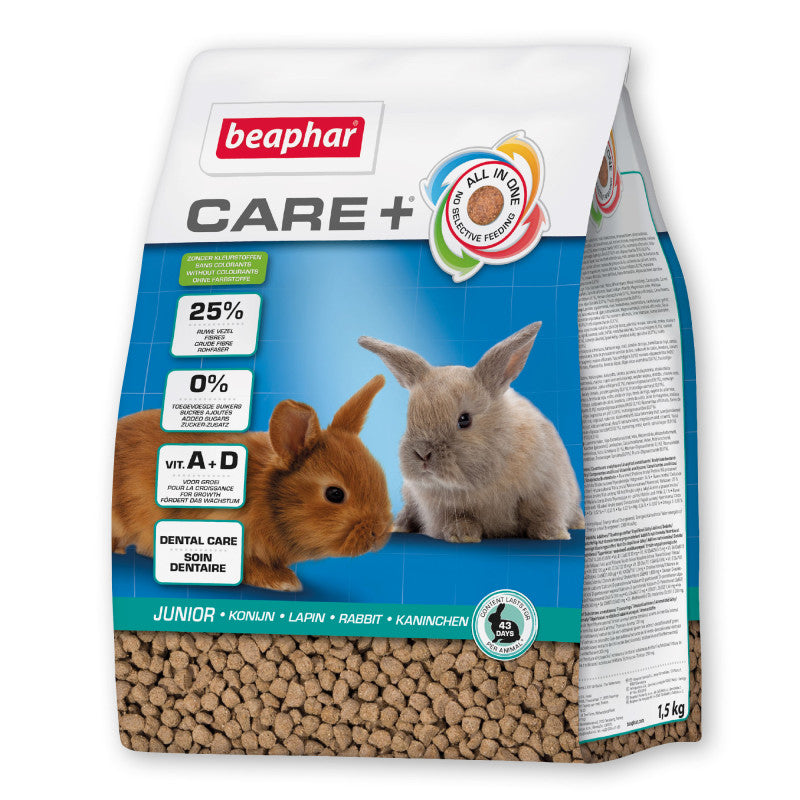 Beaphar Care+ Rabbit Junior, 250 gr Food for Rabbits