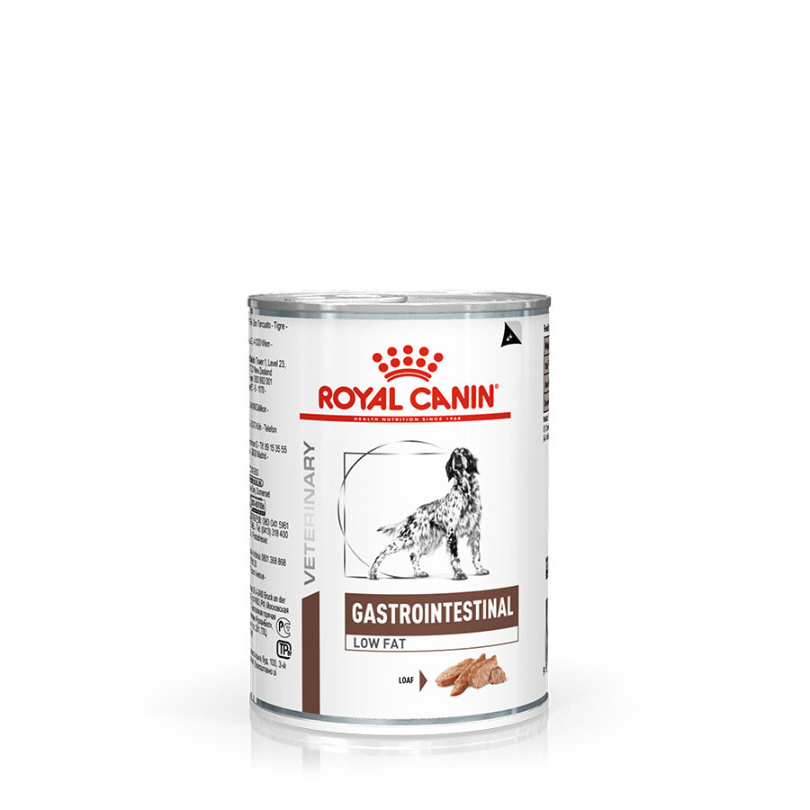ROYAL CANIN Veterinary Diet Gastrointestinal Low Fat Wet Dog Food, 400g