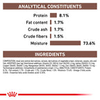 ROYAL CANIN Veterinary Diet Gastrointestinal Low Fat Wet Dog Food, 400g