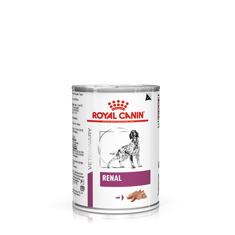 ROYAL CANIN® Veterinary Diet Renal Adult Mitrā barība suņiem nieru slimību gadījumā, 410g