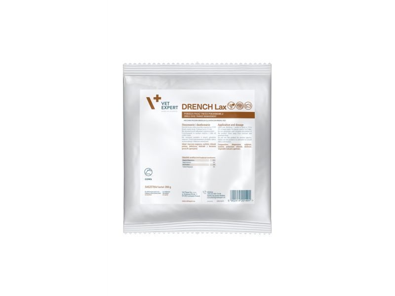 Vet Expert BOVINE Drench Lax – Mineralisches Ergänzungsfuttermittel für Rinder, 350 g