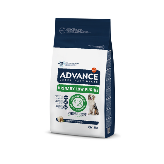 Advance Vet Dog Urinary Low Purine Dry Dog Food, 12kg