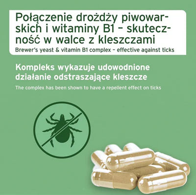 AniForte Tick Shield cápsulas para perros pequeños, 60 cápsulas
