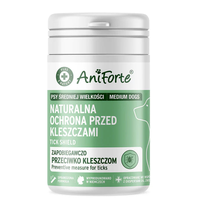 AniForte Tick Shield Capsules for Medium Dogs, 60 Capsules