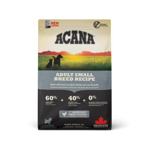 Ontario Dog Senior Mini nourriture sèche pour chiens avec agneau et riz, 2,25 kg
