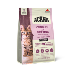 Ontario Trockenfutter für Katzen, sterilisiert mit Lachs, 2 kg