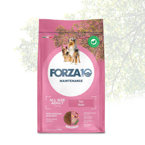 Forza10 Dog All Breeds Alimento seco de mantenimiento para perros con cerdo, 2 kg