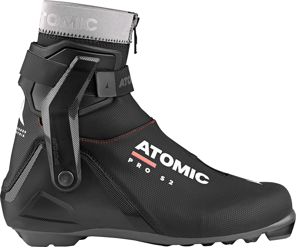 ATOMIC Cross-Country Ski Boots Pro S2 Prolink Grey/Black 29.5cm 46