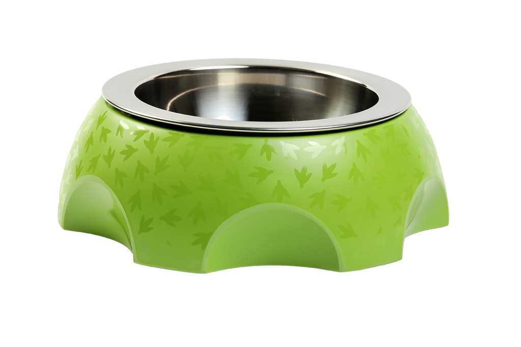 Kiwi ''Cheese'' Bowl Plastic and Metal Bowl