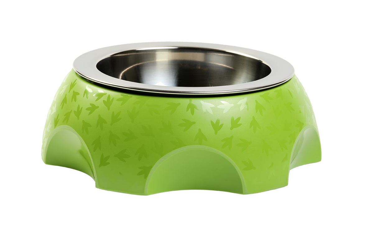 Kiwi ''Cheese'' Bowl Plastic and Metal Bowl