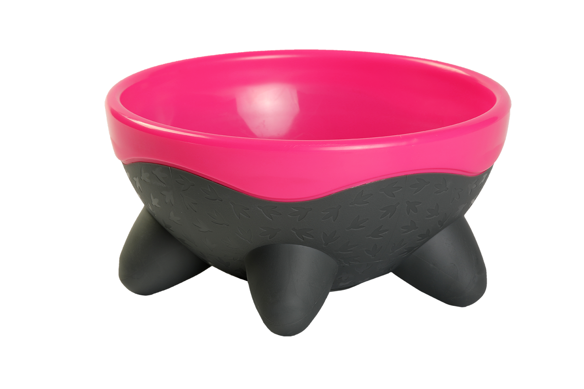 KIWI WALKER UFO Skål Plastskål för Katter