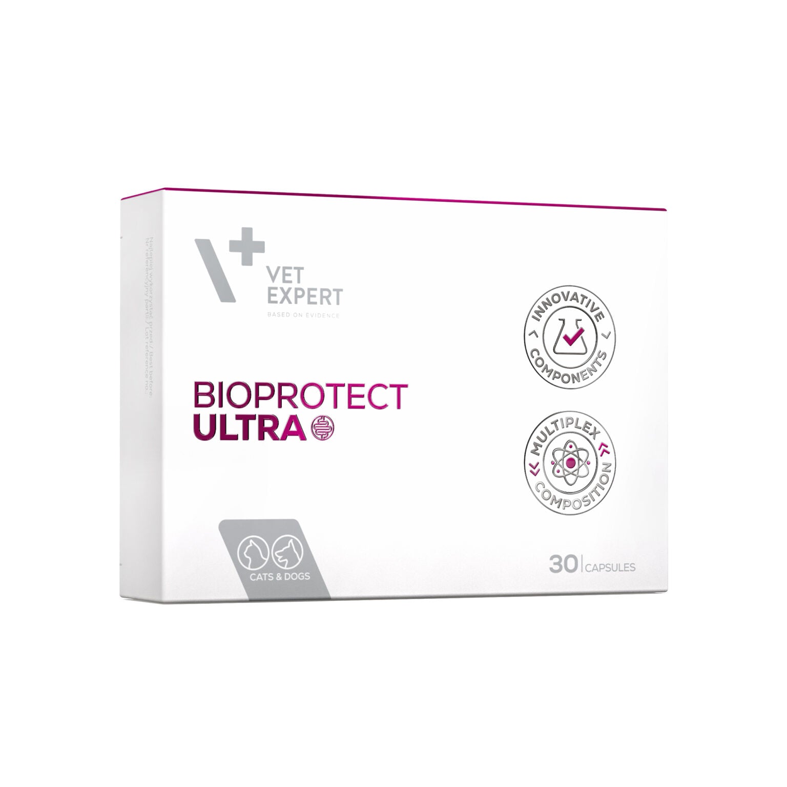 Vet Expert Bioprotect Ultra Caps für Hunde und Katzen, 30 Kapseln