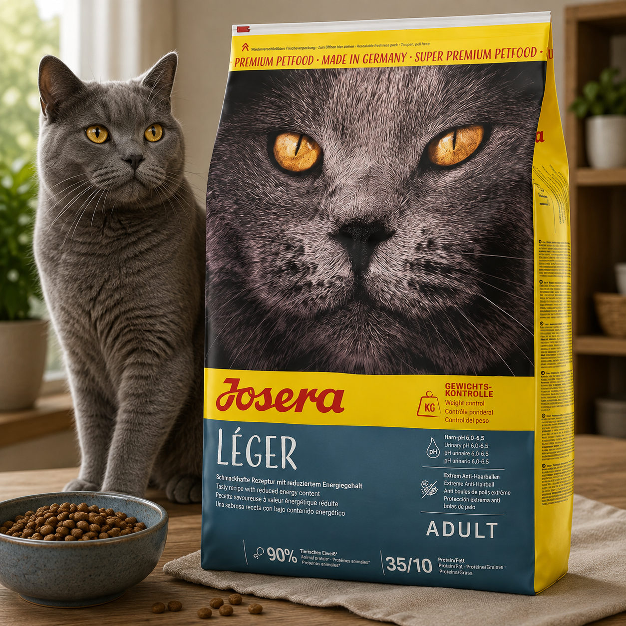 Josera SP Leger Light Dry Cat Food, 2kg