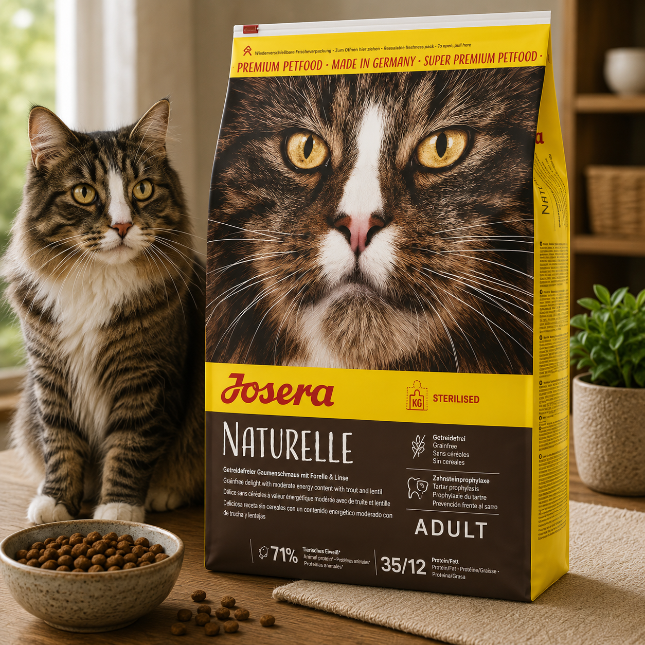 Josera SP Naturelle Dry Cat Food, 2kg