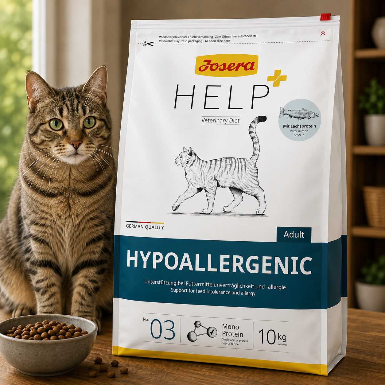 Josera Help Hypoallergenic Dry Cat Food, 400g