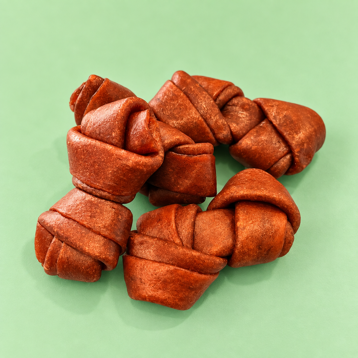 ZuZu.land Knotted Duck Bone, Dog Treats, 6cm, 500g