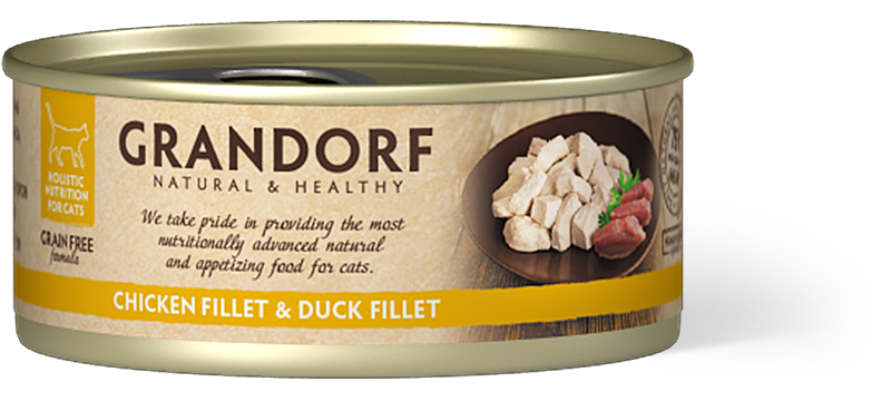 Grandorf Chicken Breast & Duck Fillet 70g