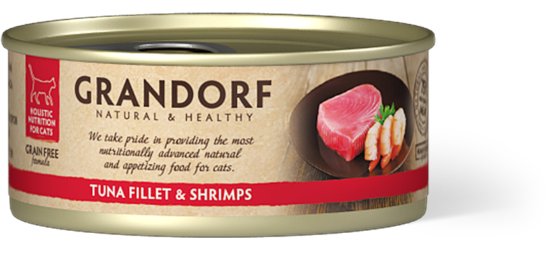 Grandorf Tuna Fillet & Shrimps 70g