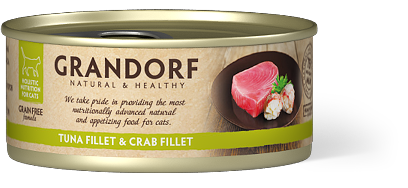 Grandorf Tuna Fillet & Crab Fillet 70g