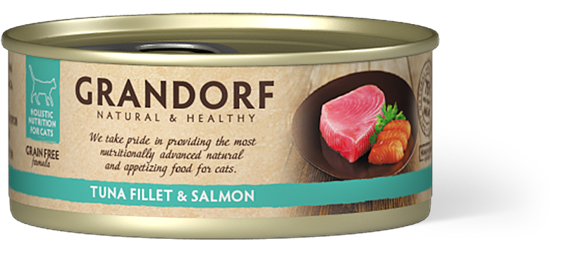 Grandorf Tuna Fillet & Salmon 70g