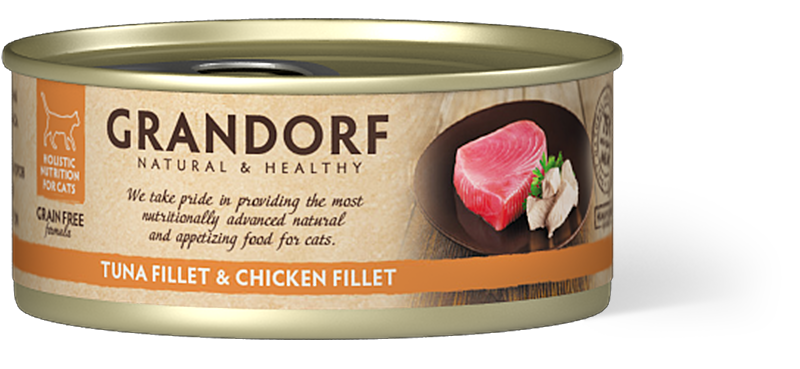 Grandorf Tuna Fillet & Chicken Breast 70g