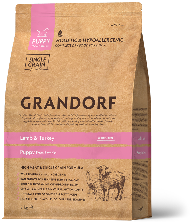 Grandorf Puppy Lamb & Turkey 1kg