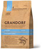 Grandorf White Fish Adult Medium & Maxi Breeds 1kg