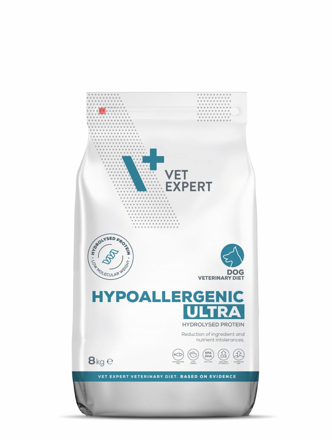 Vet Expert Hypoallergenic Ultra Trockenfutter für Hunde 8 kg