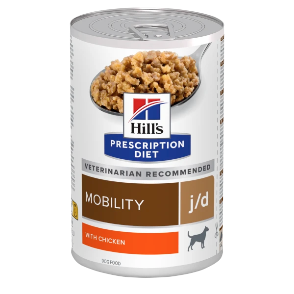 Hill's j/d Mobility Nassfutter für Hunde mit Huhn, 370 g
