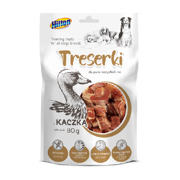 Hilton Training Treats For All Dogs With Duck, 80g