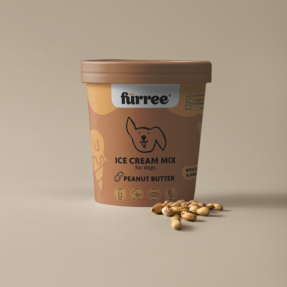 Fürree Ice Cream Mix for Dogs – Peanut Butter