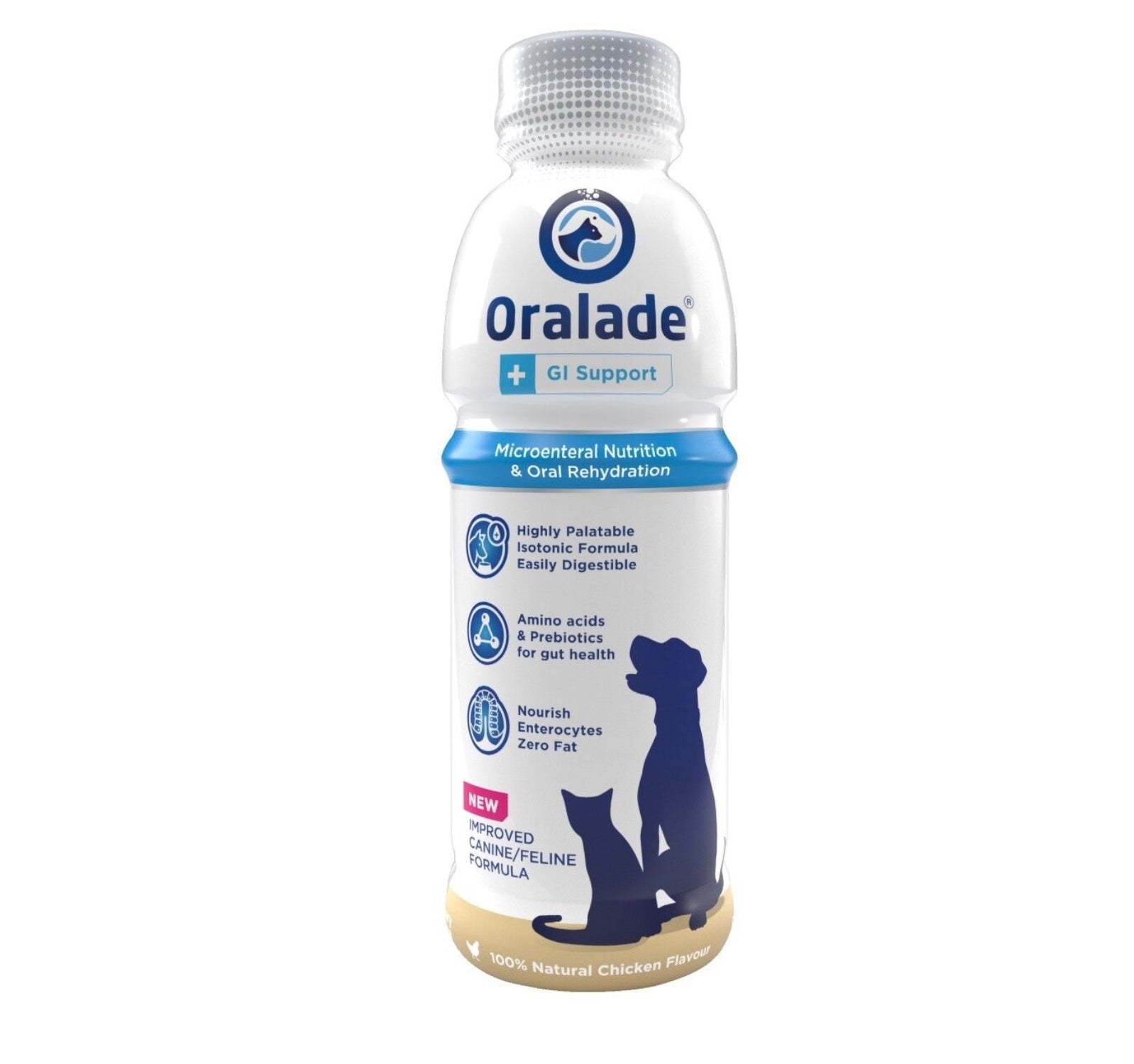 ORALADE GI SUPPORT 500ML SUŅIEM/KAĶIEM