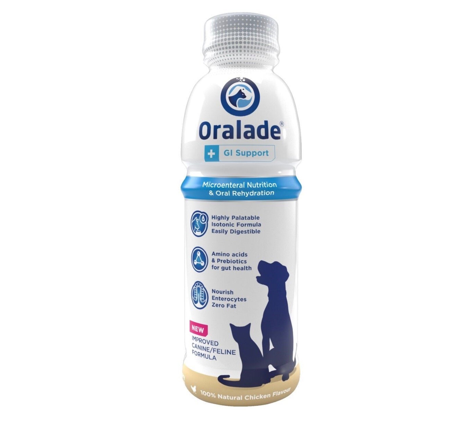 Oralade Soporte de Rehidratación Oral, líquido para Perros y Gatos, 500ml