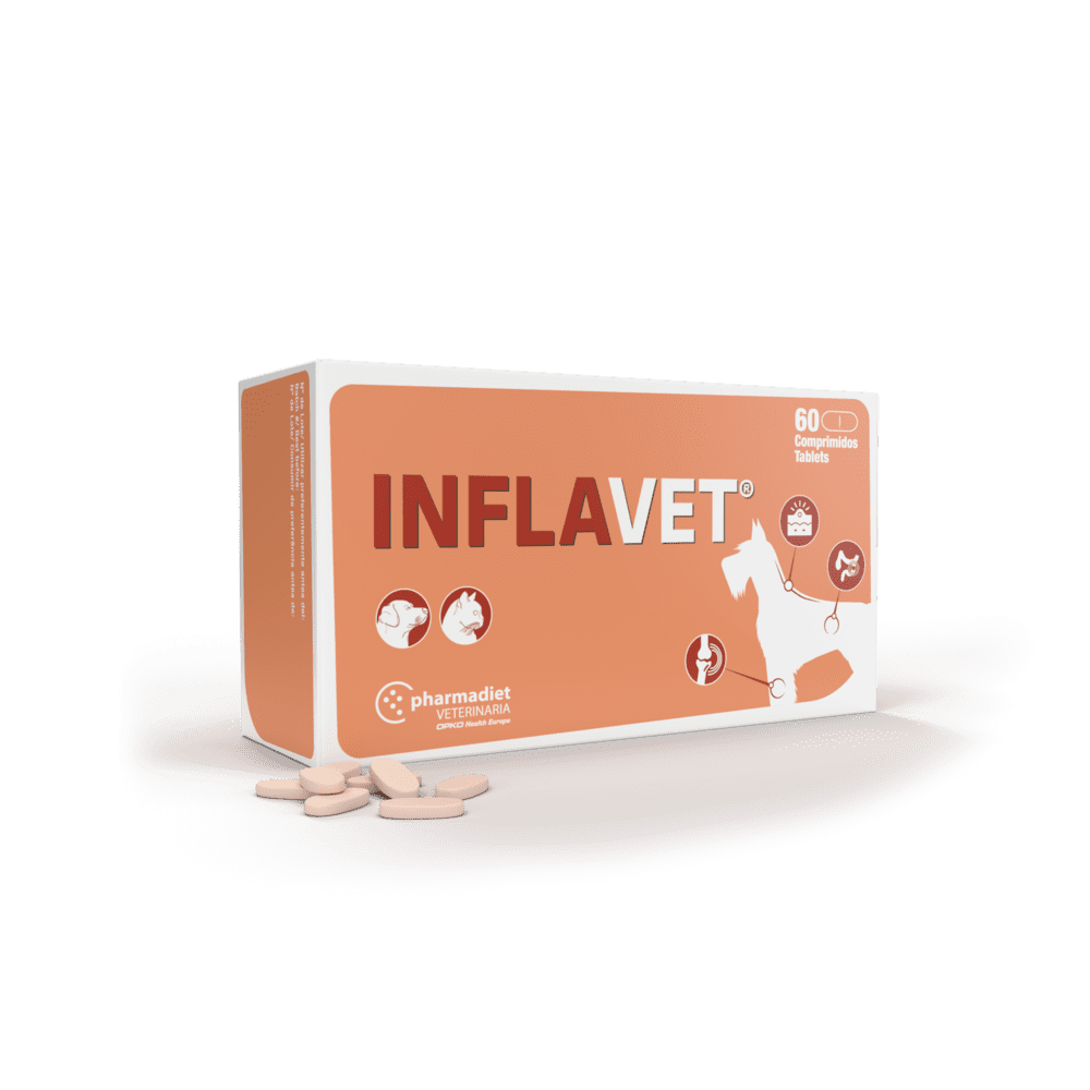 Inflavet Complementary Food For Dogs and Cats N60