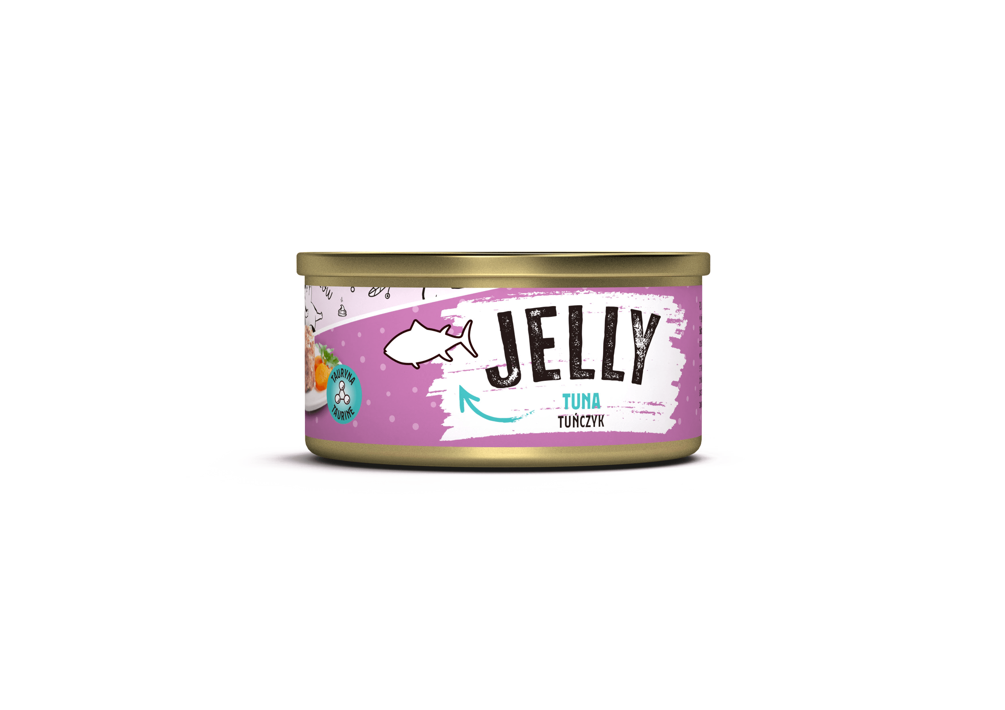Mr. Bandit Jelly mit Thunfisch Nassfutter für Katzen, 80 g