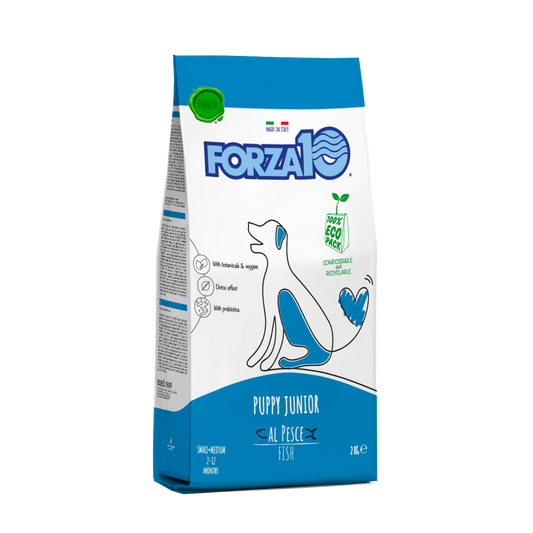 Forza10 Puppy Junior Maintenance Small/Medium Dry Food With Fish, 2kg