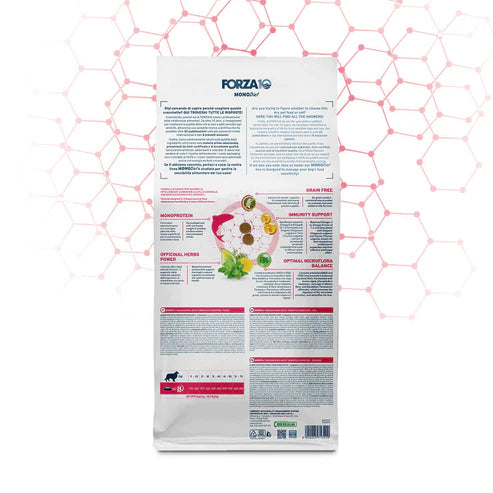 Forza10 MonoDiet Sensitive Digestion Medium/Maxi Adult Sausā barība suņiem ar anšoviem, 10kg