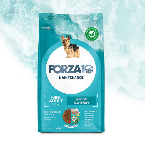 Forza10 Mini Dog Adult Maintenance Dry Dog Food with Fish, 2kg